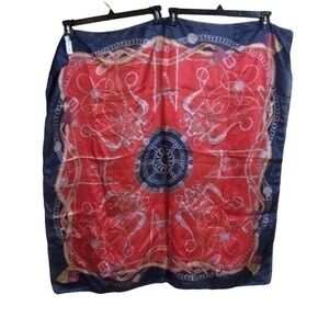 Peter Hahn 100% silk scarf 38x38